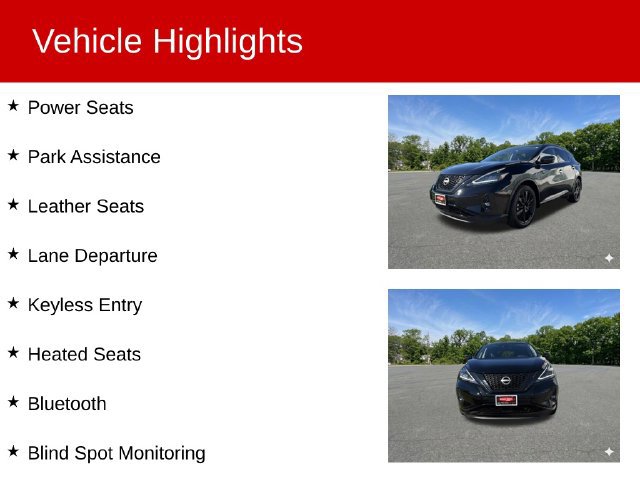 Used 2024 Nissan Murano SV w/ SV Midnight Edition Package AWD/4WD image 2