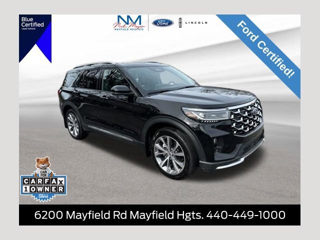 Certified 2025 Ford Explorer Platinum w/ Ultimate Package image 1