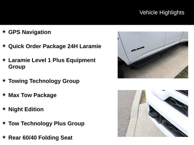 Used 2026 RAM 3500 Laramie w/ Night Edition AWD/4WD image 4