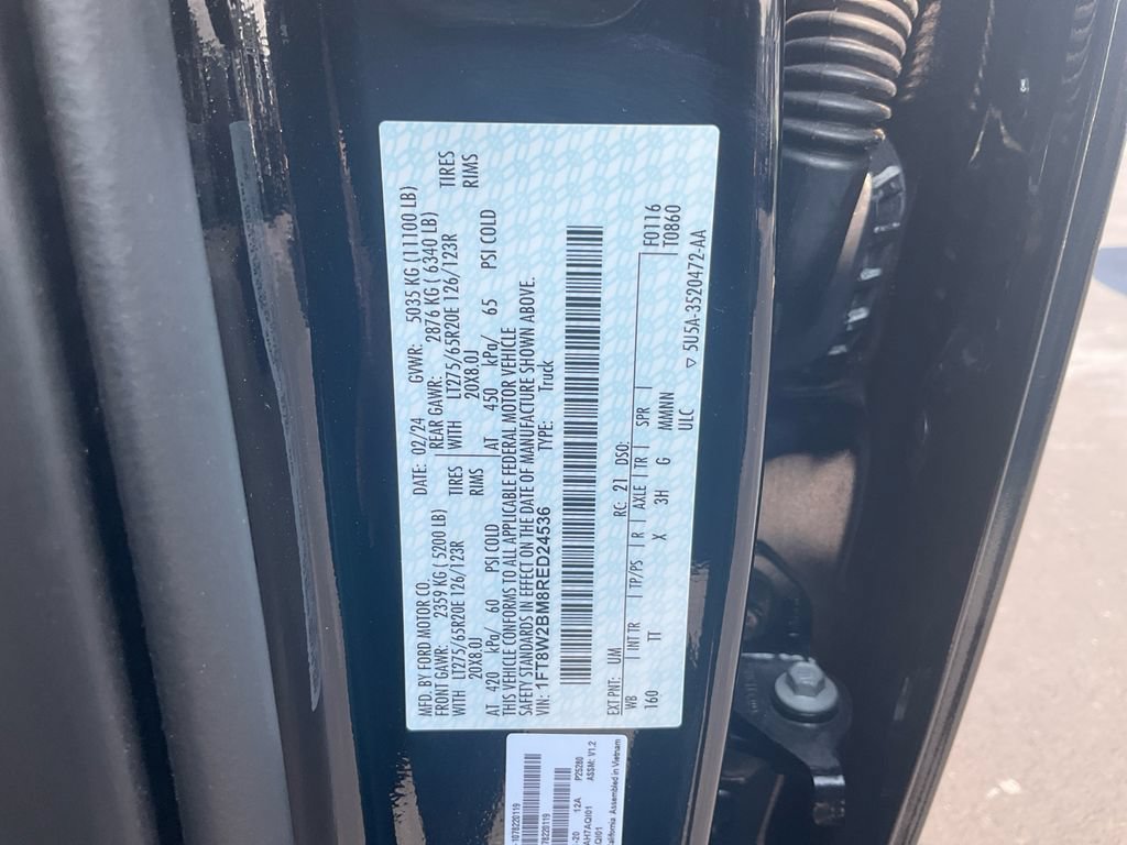 Used 2024 Ford F250 Limited w/ FX4 Off-Road Package AWD/4WD image 18