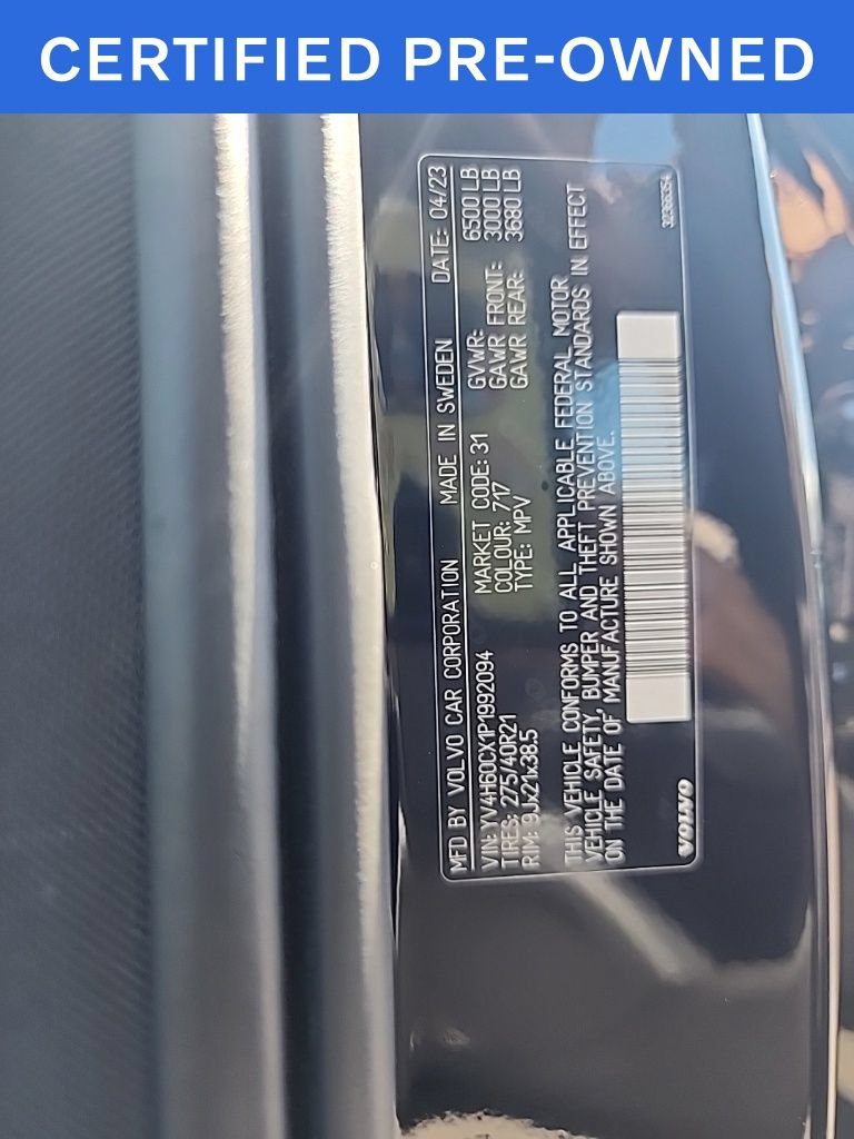 Certified 2023 Volvo XC90 T8 Ultimate AWD/4WD image 30