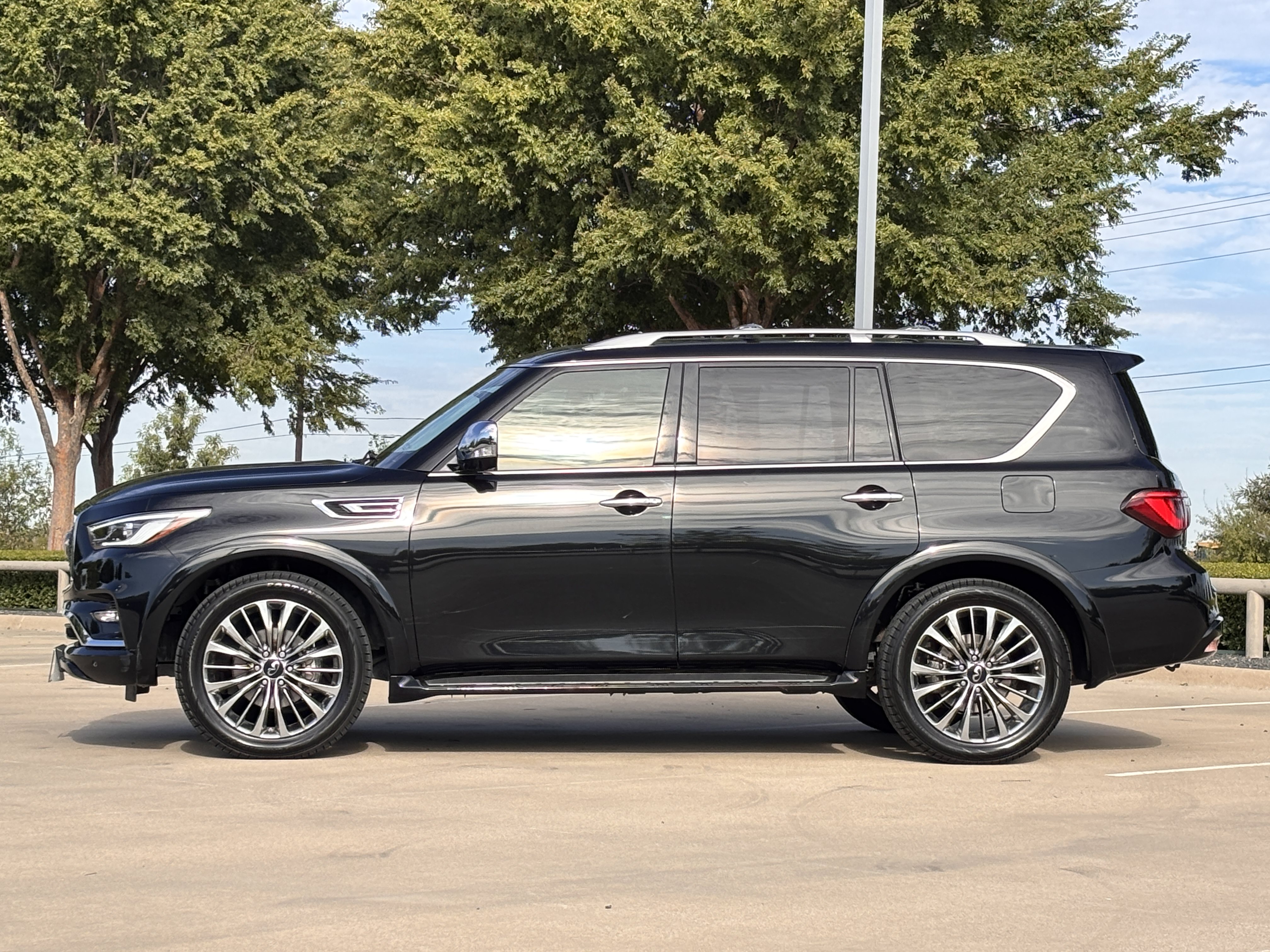 Used 2021 INFINITI QX80 Sensory w/ Cargo Package AWD/4WD image 5
