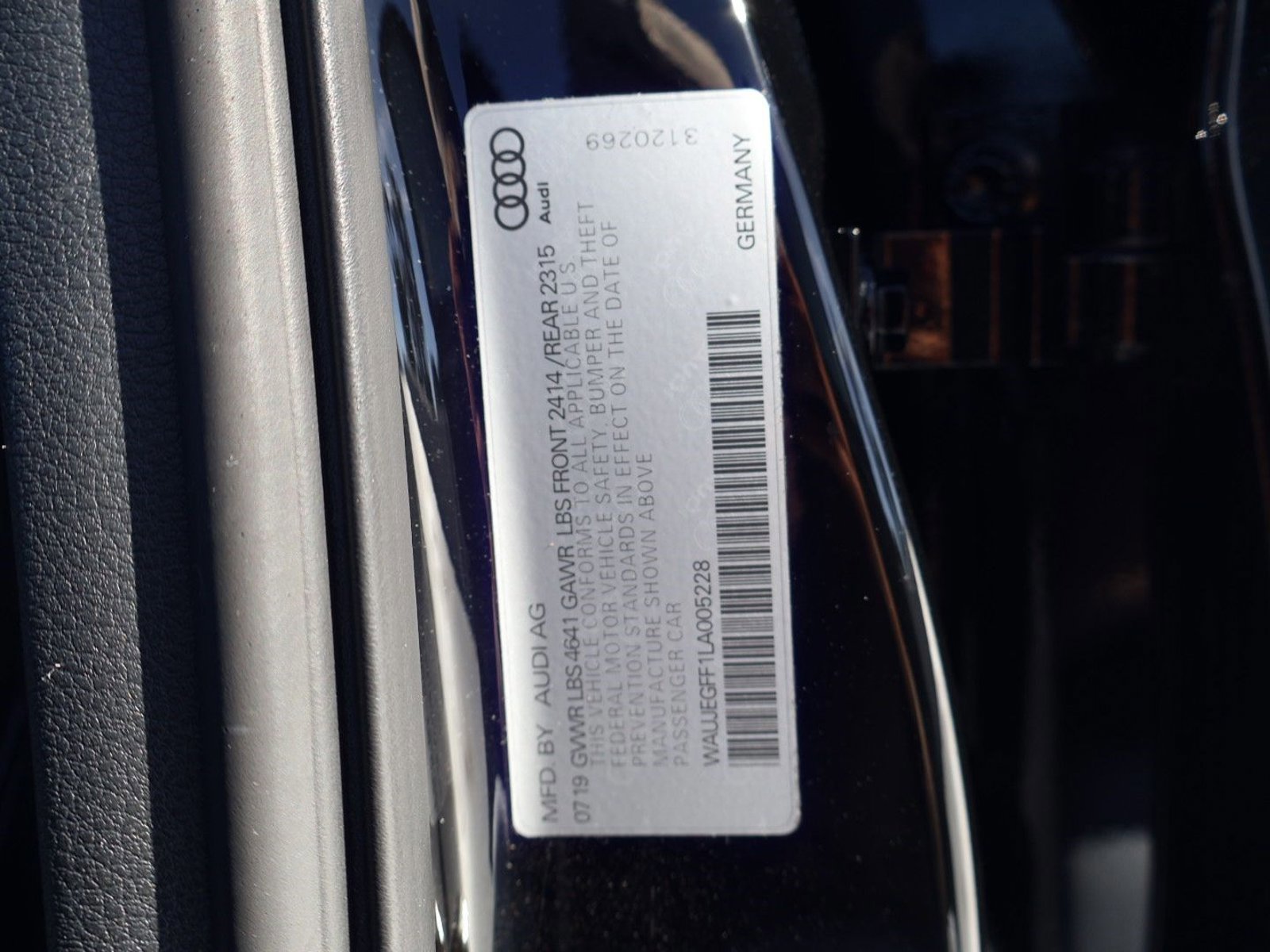 Used 2020 Audi A3 2.0T Premium Plus w/ Premium Plus Package image 27