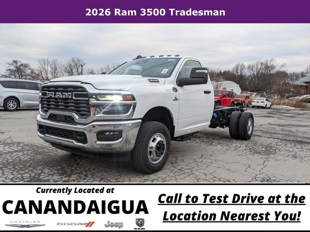 New 2026 RAM 3500 Tradesman w/ Chrome Appearance Group A AWD/4WD image 5
