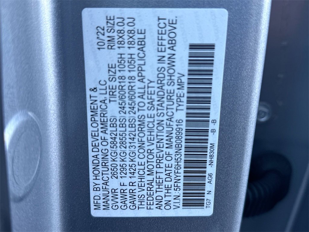 Used 2022 Honda Pilot EX-L image 27