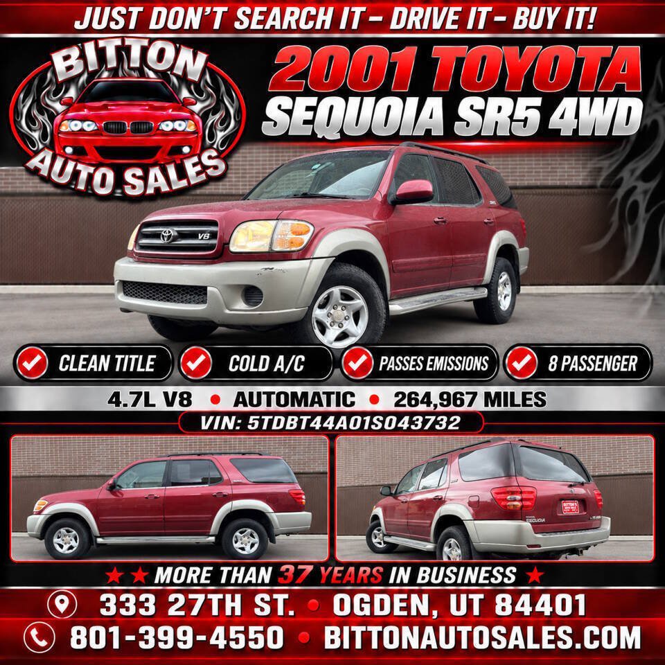 Used 2001 Toyota Sequoia SR5 w/ Preferred Pkg