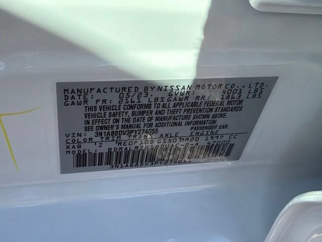 Used 2023 Nissan Sentra SR w/ Midnight Edition Package FWD image 25