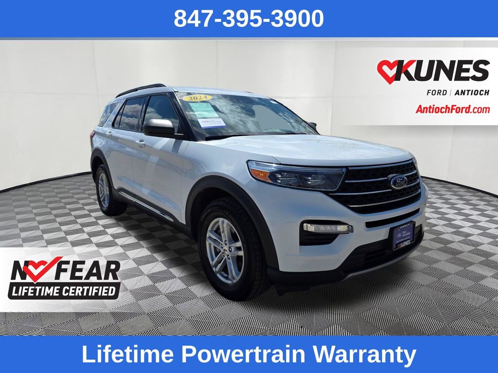Certified 2024 Ford Explorer XLT w/ Equipment Group 202A