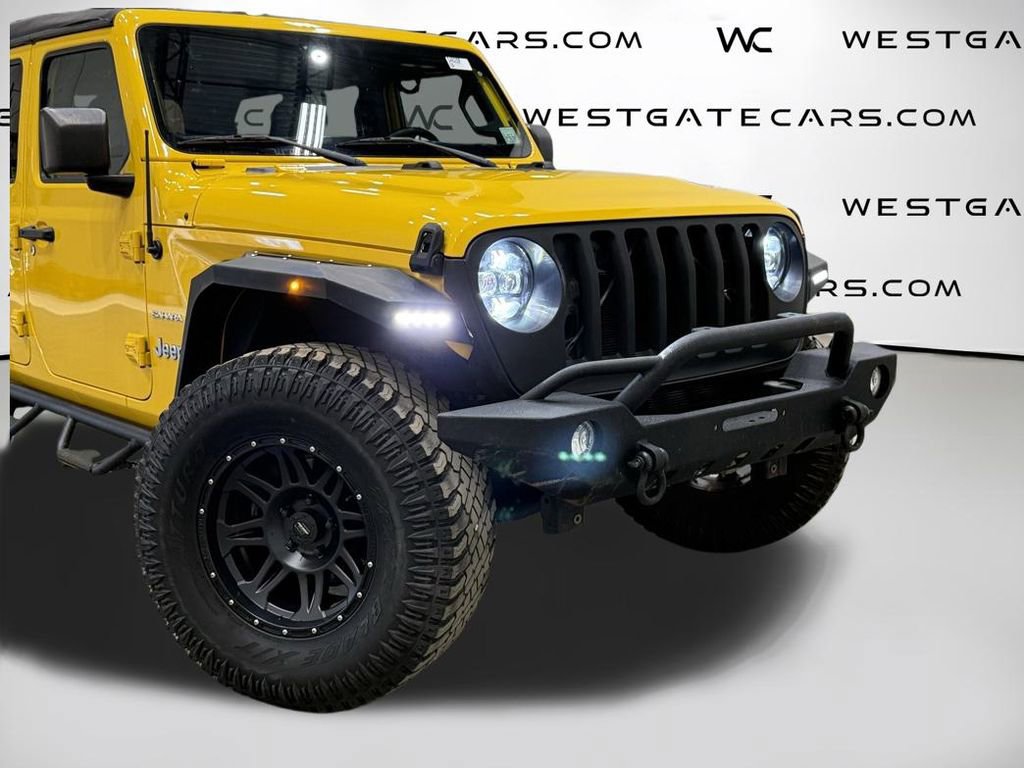 Used 2019 Jeep Wrangler Unlimited Sahara image 40