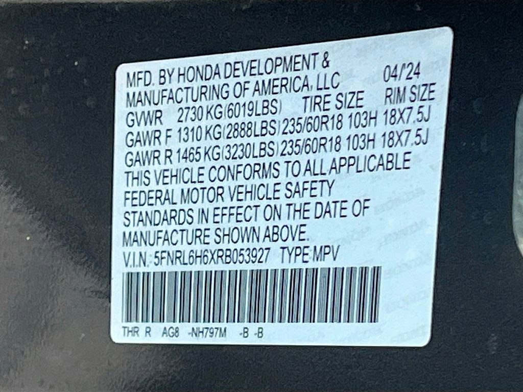 Used 2024 Honda Odyssey EX-L image 33