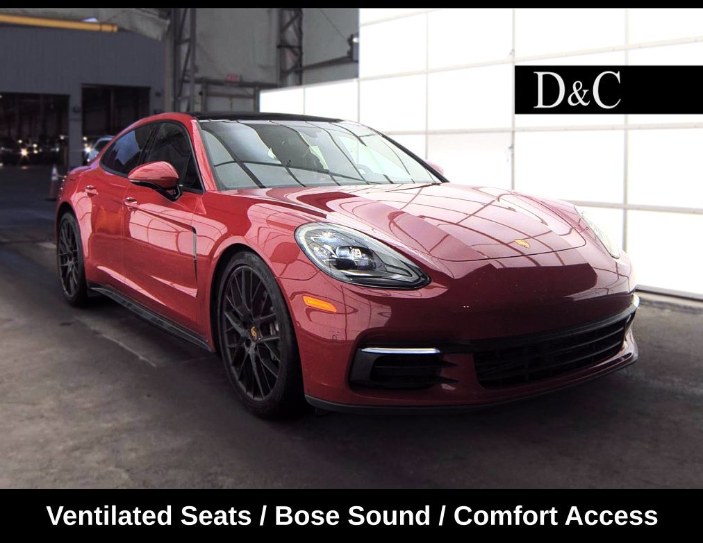 Used 2018 Porsche Panamera 4 AWD/4WD image 1
