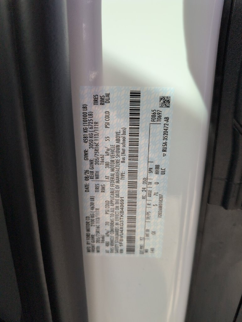 New 2026 Ford Transit 350 XL RWD image 34