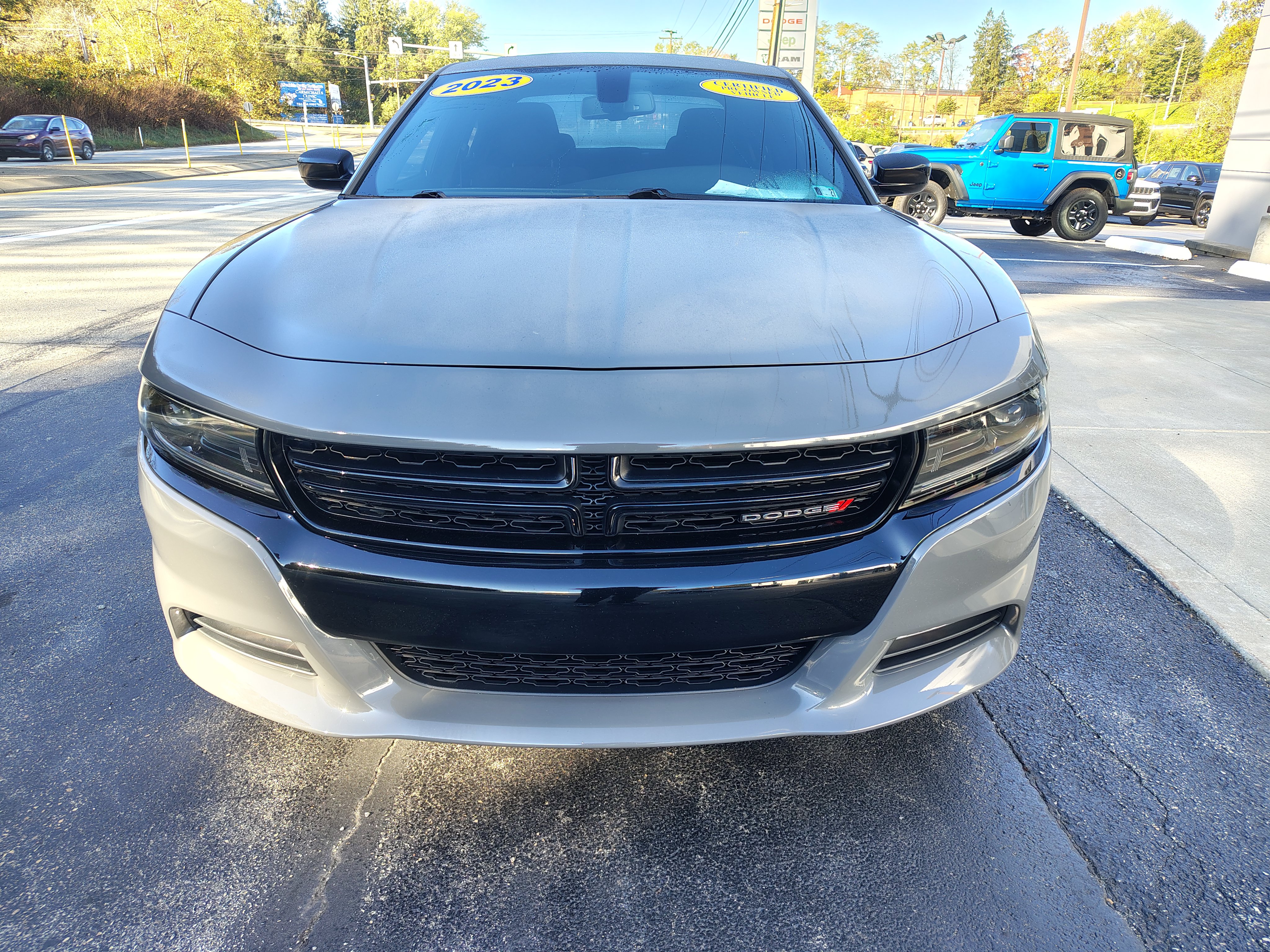 Certified 2023 Dodge Charger SXT w/ Blacktop Package AWD/4WD image 3