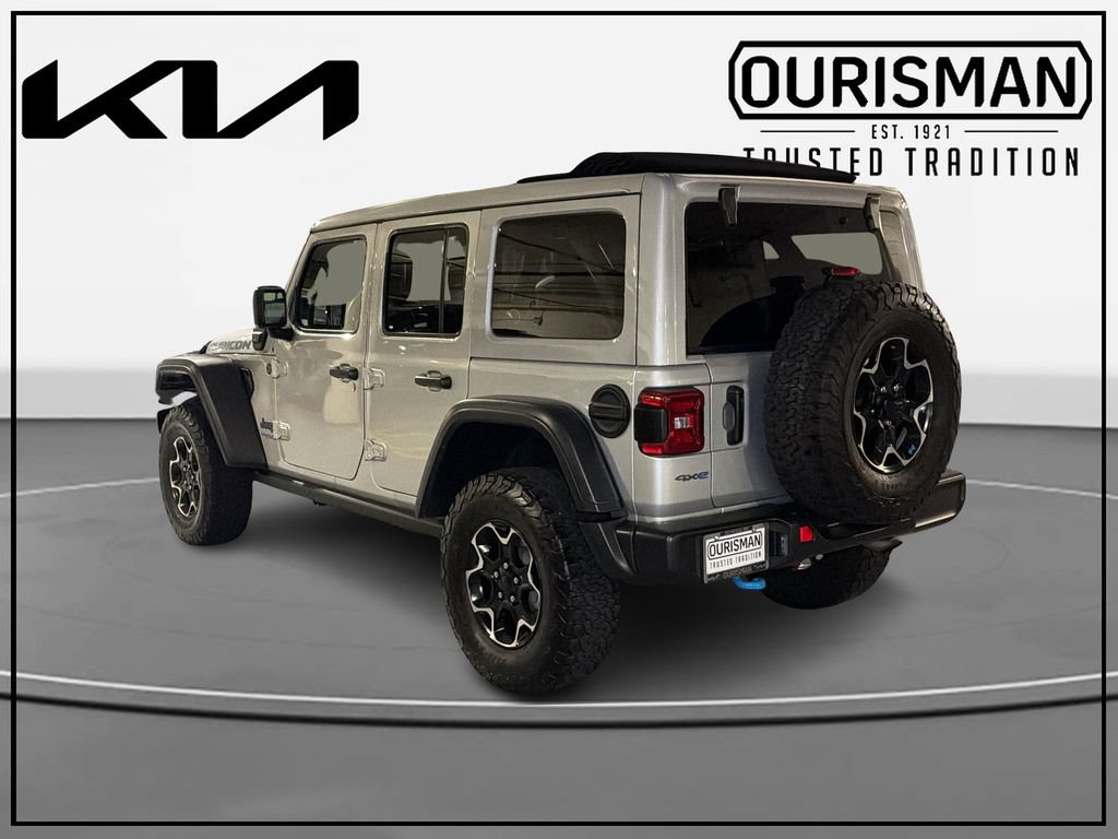 Used 2022 Jeep Wrangler Unlimited Rubicon 4xe w/ Cold Weather Group AWD/4WD image 3