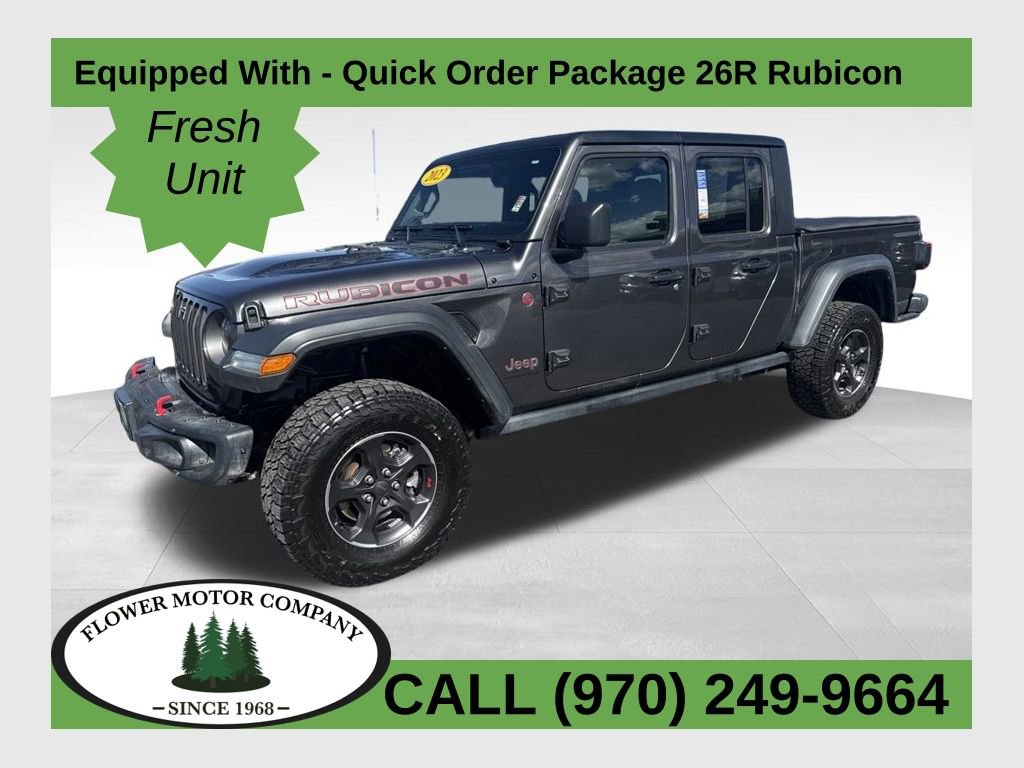 Used 2023 Jeep Gladiator Rubicon w/ LED Lighting Group