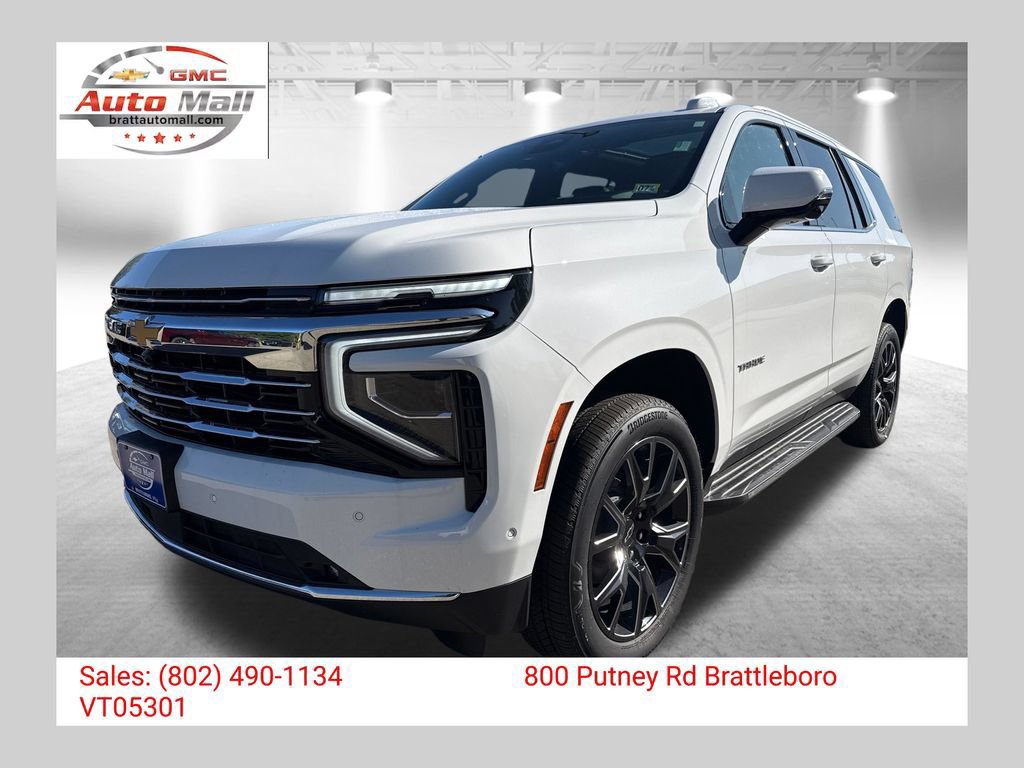 New 2026 Chevrolet Tahoe LT w/ Advanced Technology Package AWD/4WD image 1
