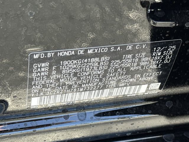 New 2026 Honda HR-V EX-L image 39