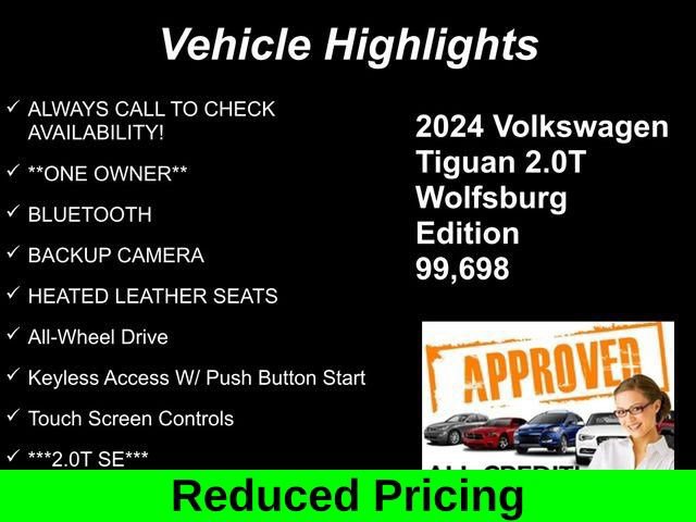 Used 2024 Volkswagen Tiguan Wolfsburg Edition AWD/4WD image 10