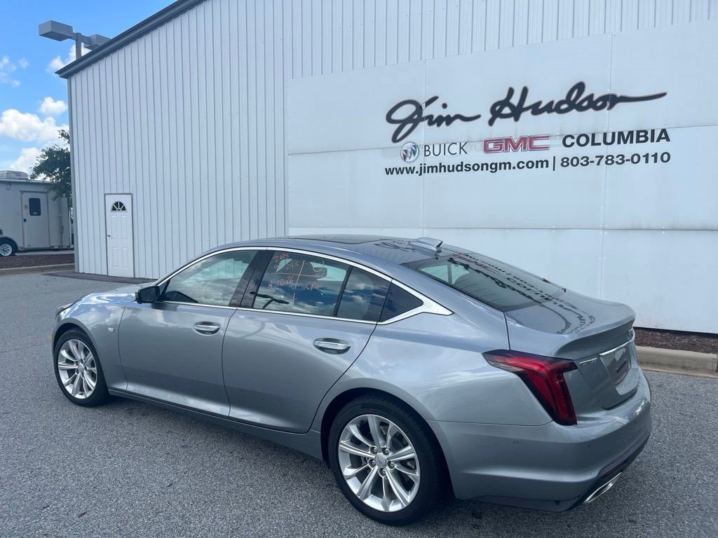 Certified 2025 Cadillac CT5 Premium Luxury w/ Sun And Sound Package RWD image 2