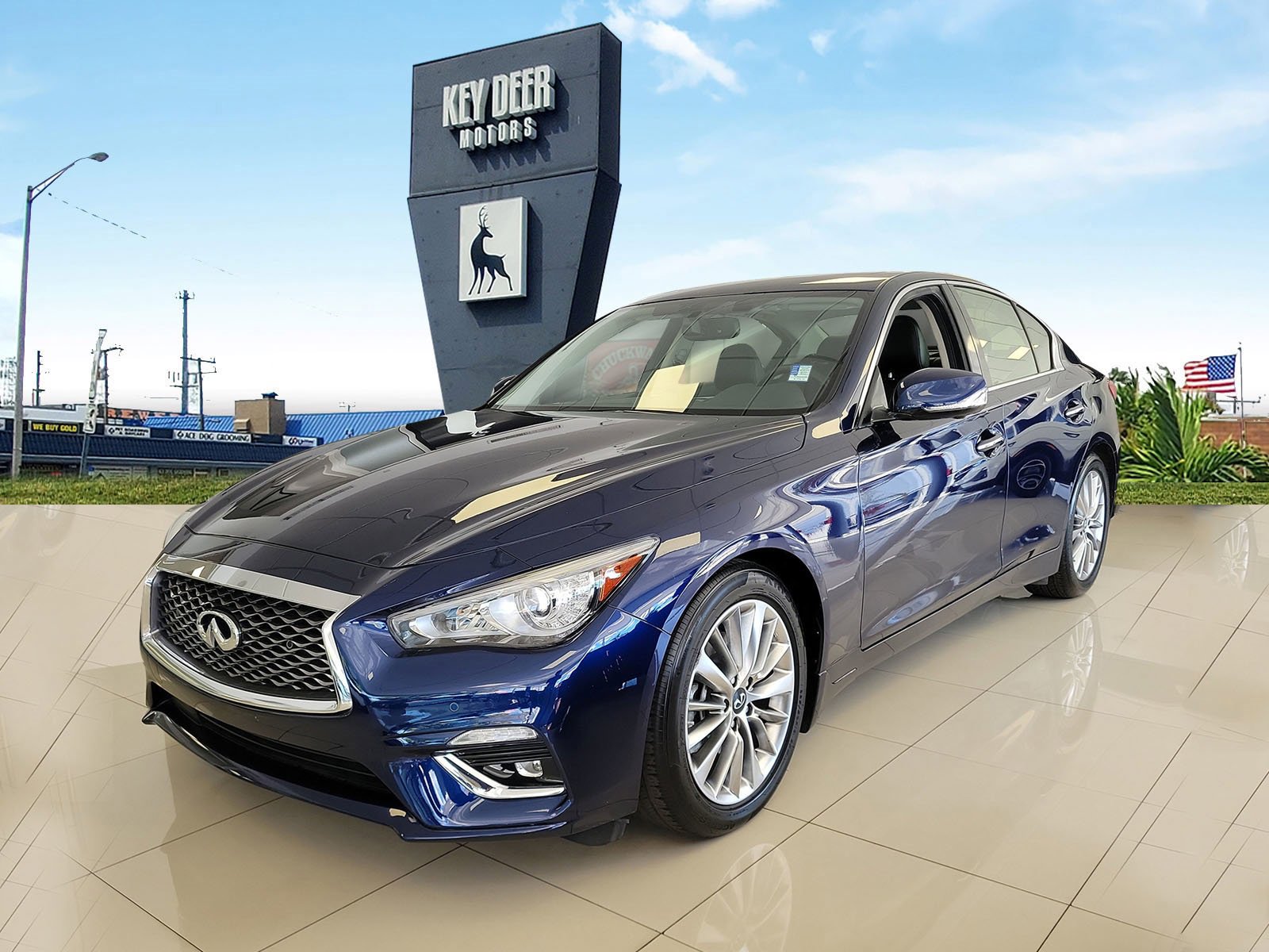 Used 2024 INFINITI Q50 Luxe w/ Cargo Package