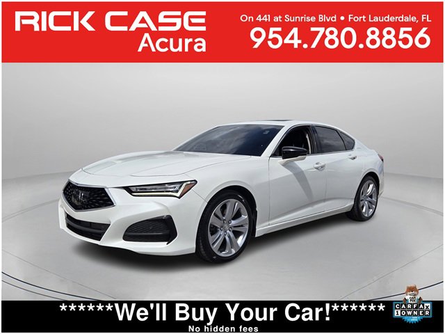 Certified 2023 Acura TLX w/ Technology Package