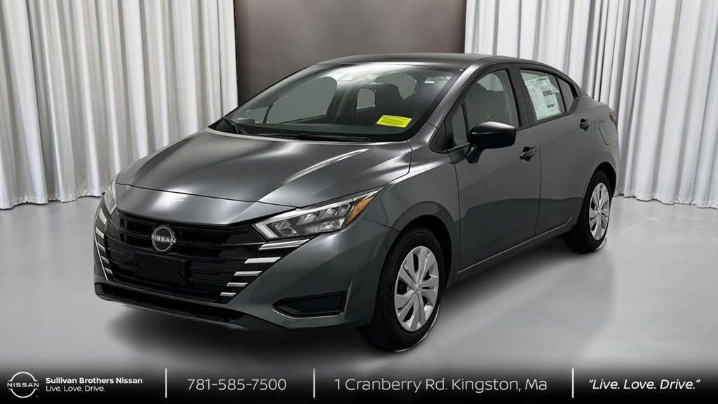 New 2025 Nissan Versa S w/ S Plus Package