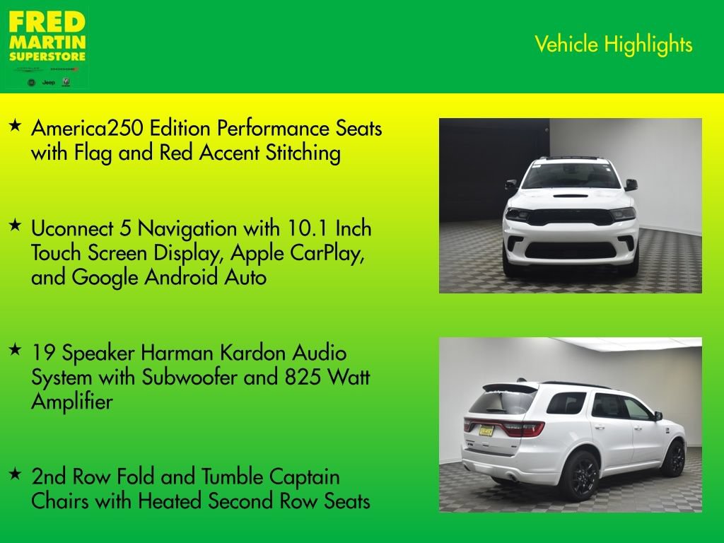 New 2026 Dodge Durango GT AWD/4WD image 8