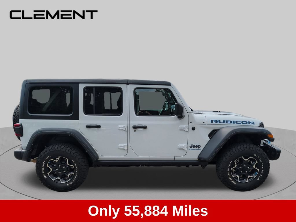 Used 2023 Jeep Wrangler Unlimited Rubicon 4xe w/ Steel Bumper Group AWD/4WD image 8