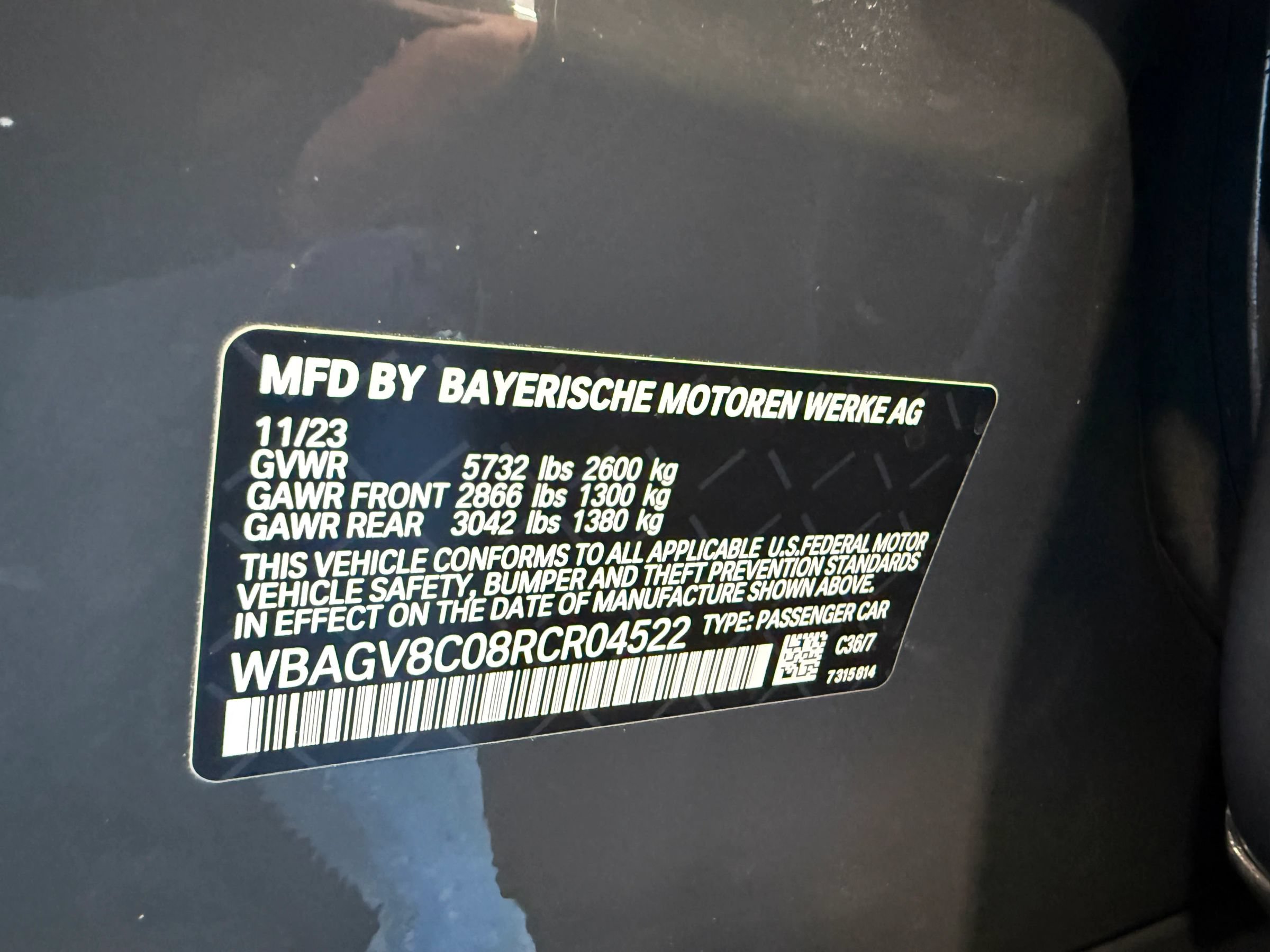 Used 2024 BMW M850i Gran Coupe xDrive w/ M Sport Professional Package AWD/4WD image 60