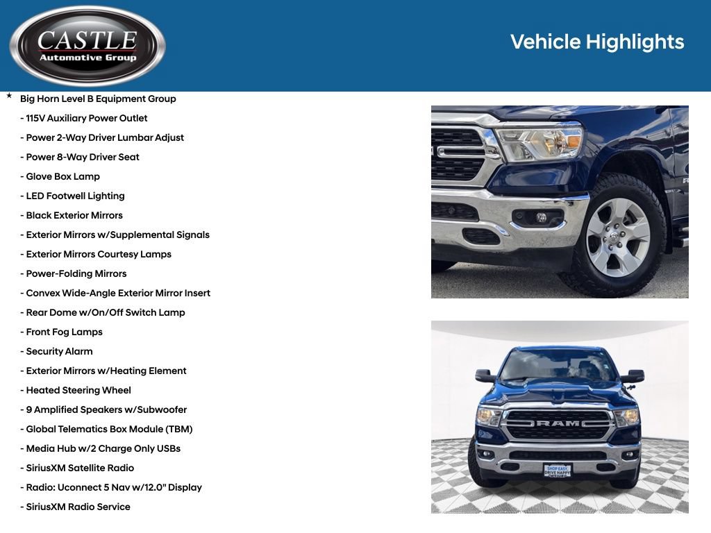 Used 2023 RAM 1500 Big Horn AWD/4WD image 8