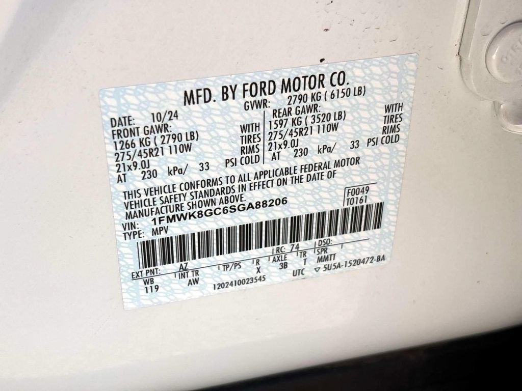 Used 2025 Ford Explorer ST AWD/4WD image 33