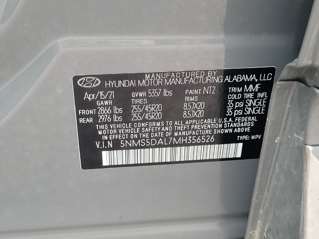 Used 2021 Hyundai Santa Fe Calligraphy AWD/4WD image 24