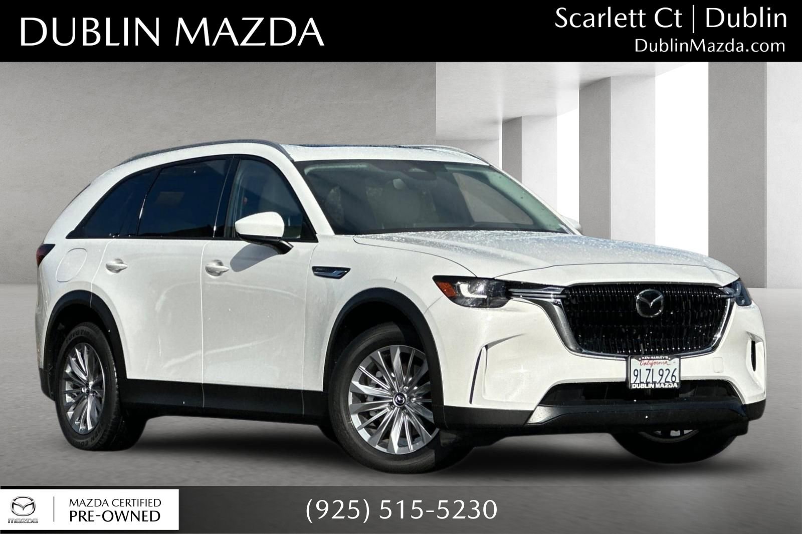 Certified 2024 MAZDA CX-90 Plug-In Hybrid w/ Preferred image 1