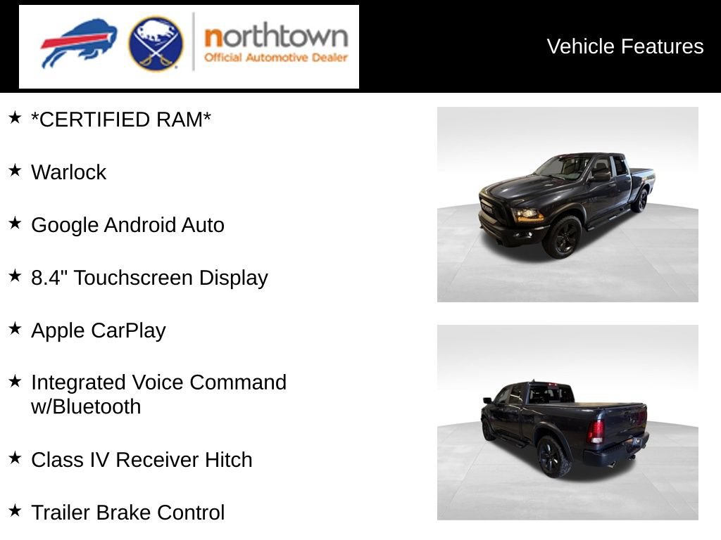 Used 2020 RAM 1500 Warlock w/ Electronics Group AWD/4WD image 4