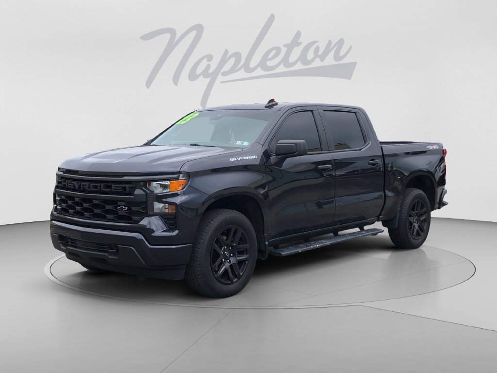 Used 2023 Chevrolet Silverado 1500 Custom w/ LPO, Dark Essentials Package