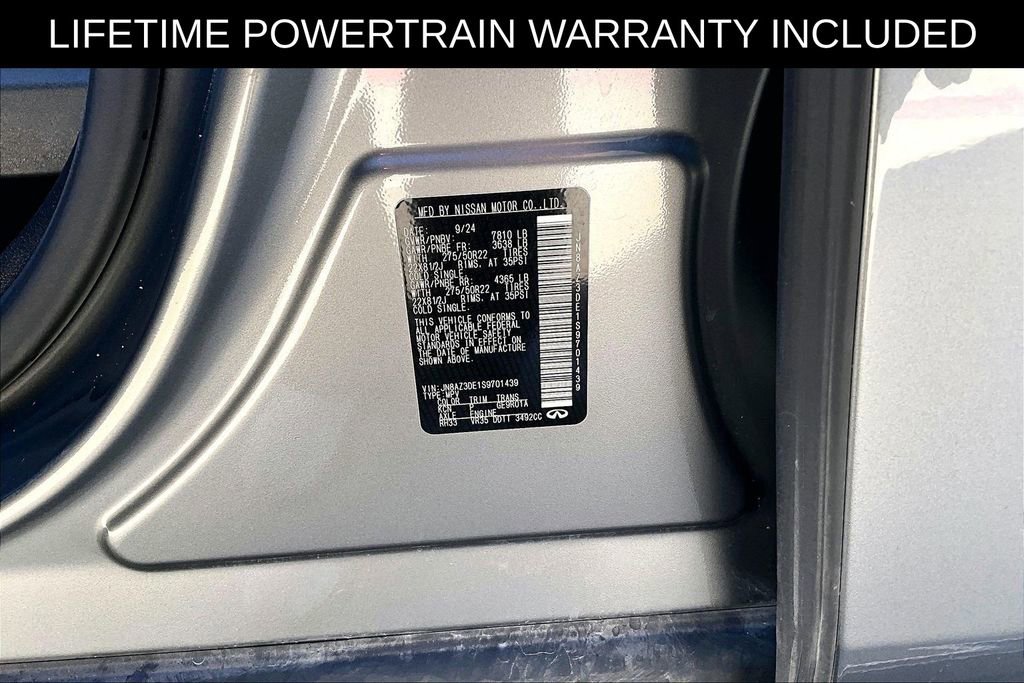 Certified 2025 INFINITI QX80 Sensory w/ Premium Cargo Package image 43