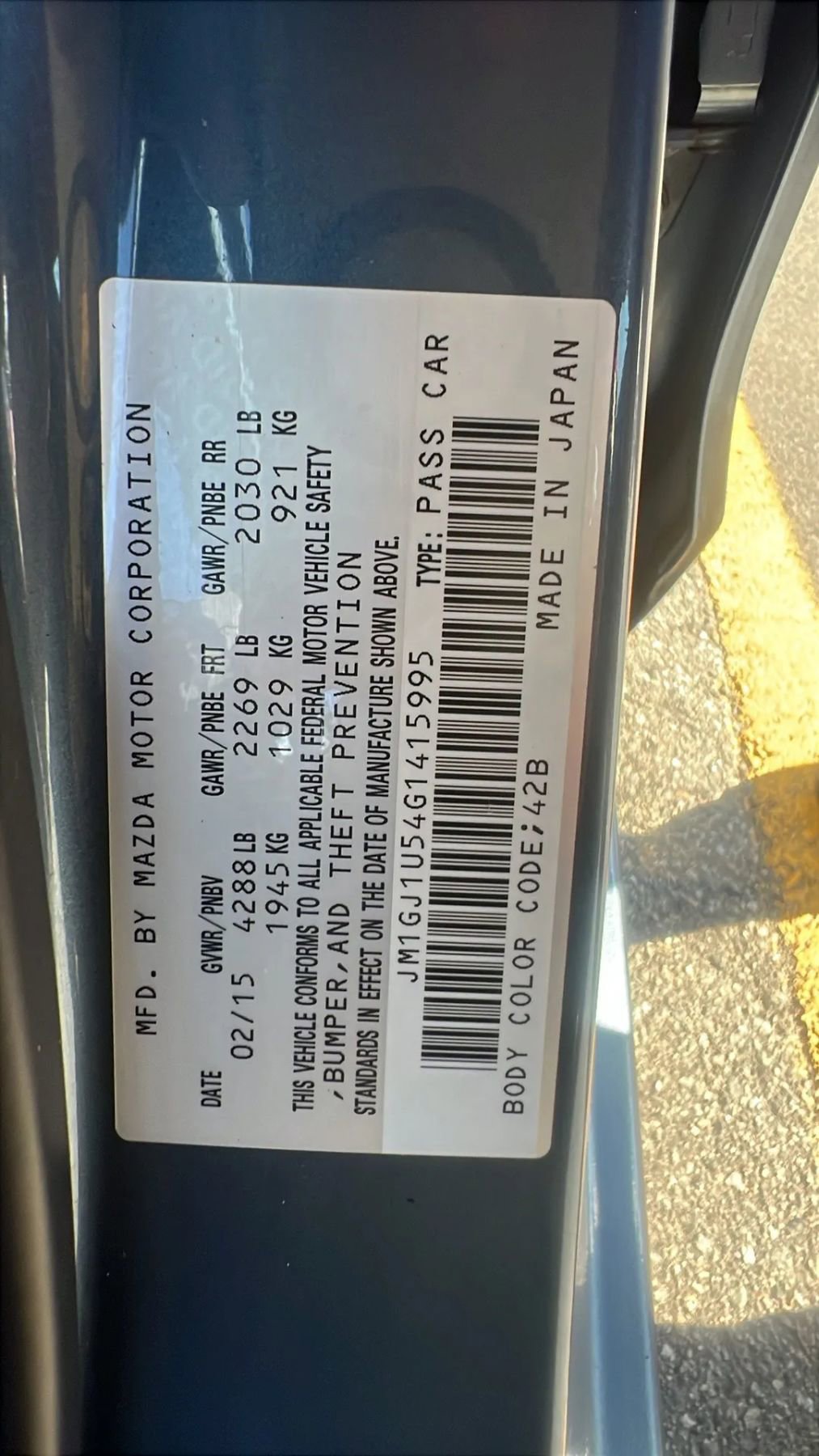 Used 2016 MAZDA MAZDA6 Sport image 31