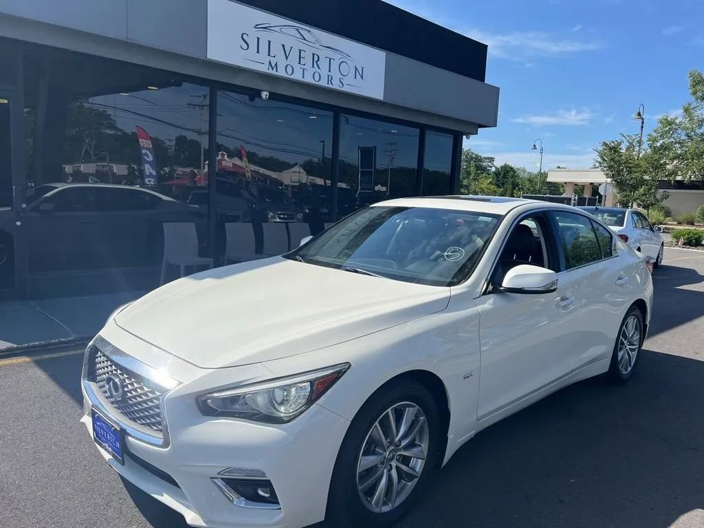 Used 2020 INFINITI Q50 Luxe w/ All Weather Package