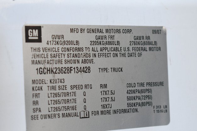 Used 2008 Chevrolet Silverado 2500 LTZ w/ Safety Package AWD/4WD image 34
