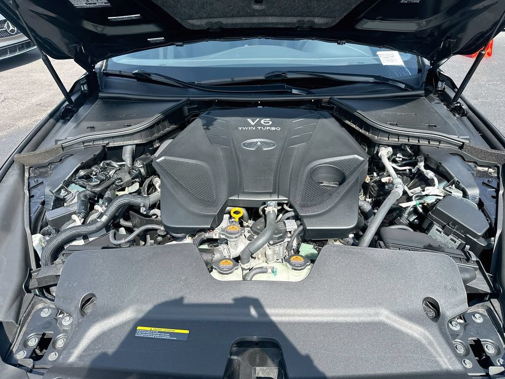 Used 2024 INFINITI Q50 Red Sport 400 w/ Black Opal Edition RWD image 31