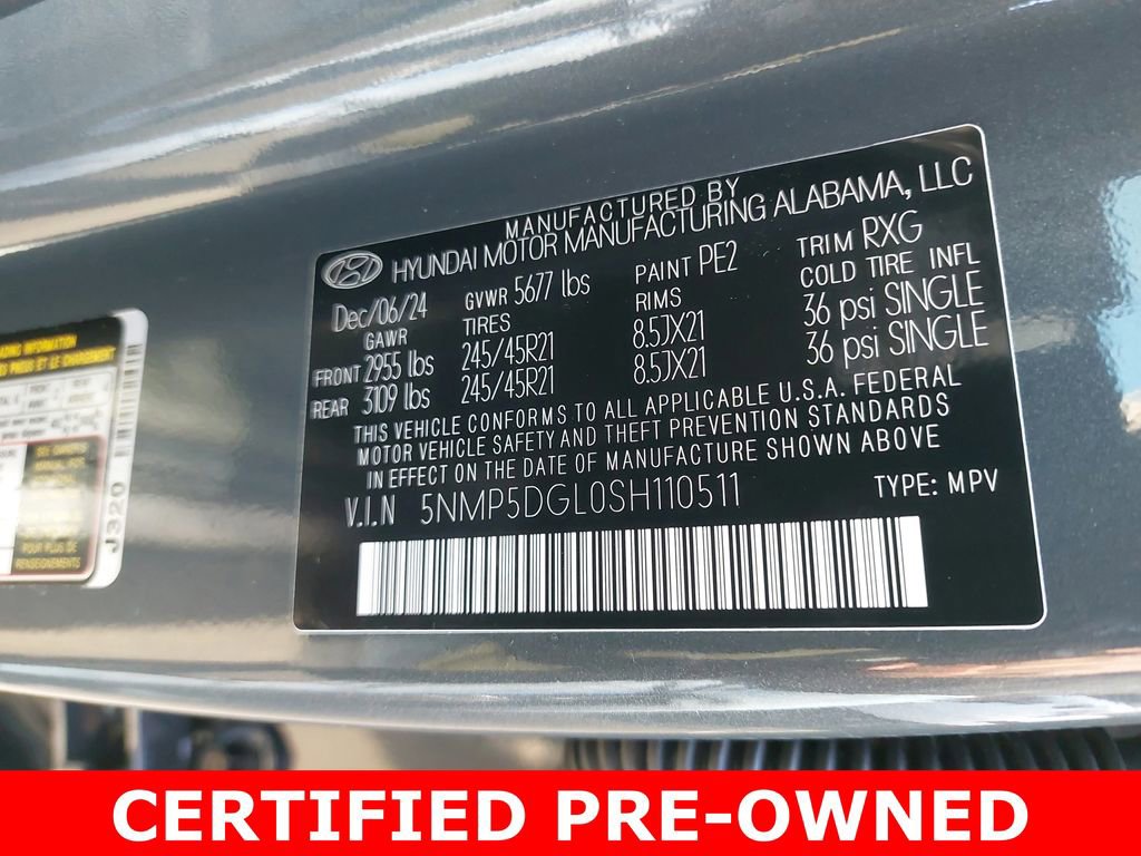 Used 2025 Hyundai Santa Fe Calligraphy AWD/4WD image 41