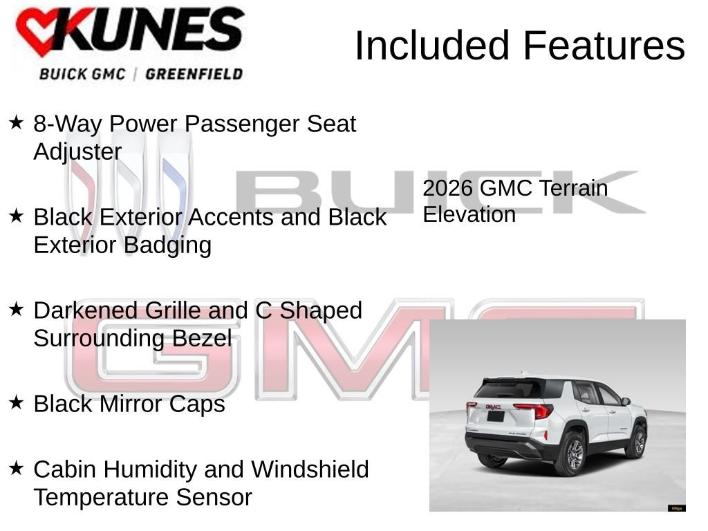 New 2026 GMC Terrain Elevation w/ Elevation Premium Package image 4