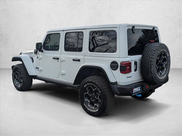 Used 2021 Jeep Wrangler Unlimited Rubicon 4xe w/ Steel Bumper Group image 8