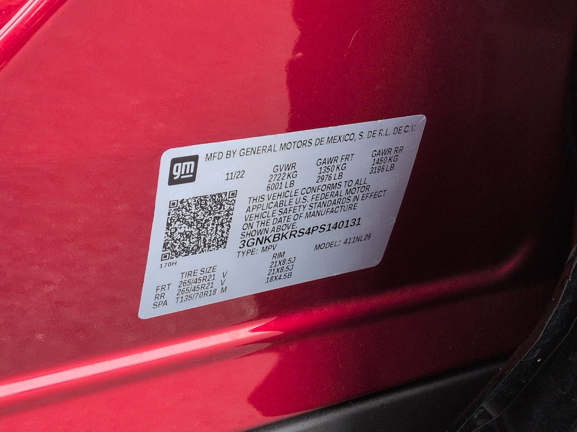 Certified 2023 Chevrolet Blazer RS w/ Driver Confidence II Package AWD/4WD image 35