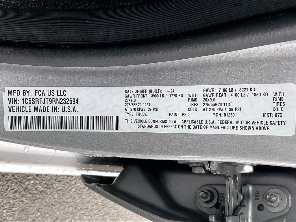 Used 2024 RAM 1500 Laramie AWD/4WD image 31