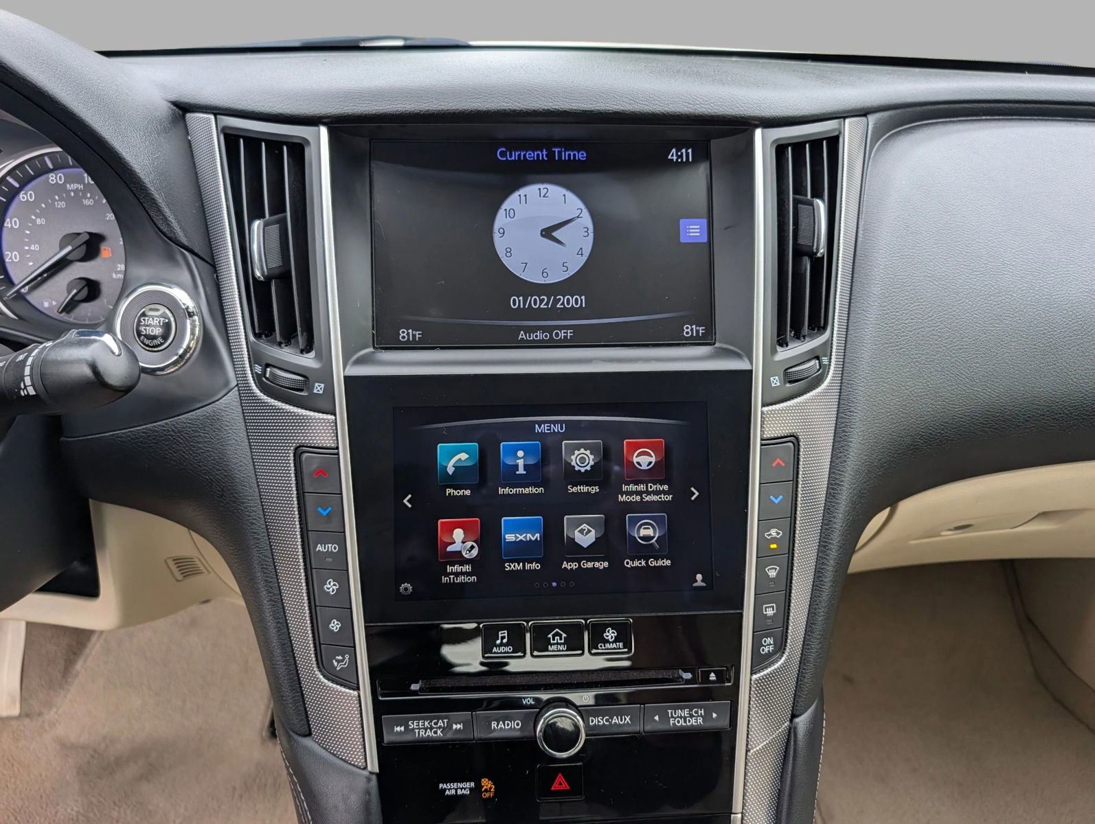Used 2016 INFINITI Q50 3.0t Premium w/ Cargo Package RWD image 31