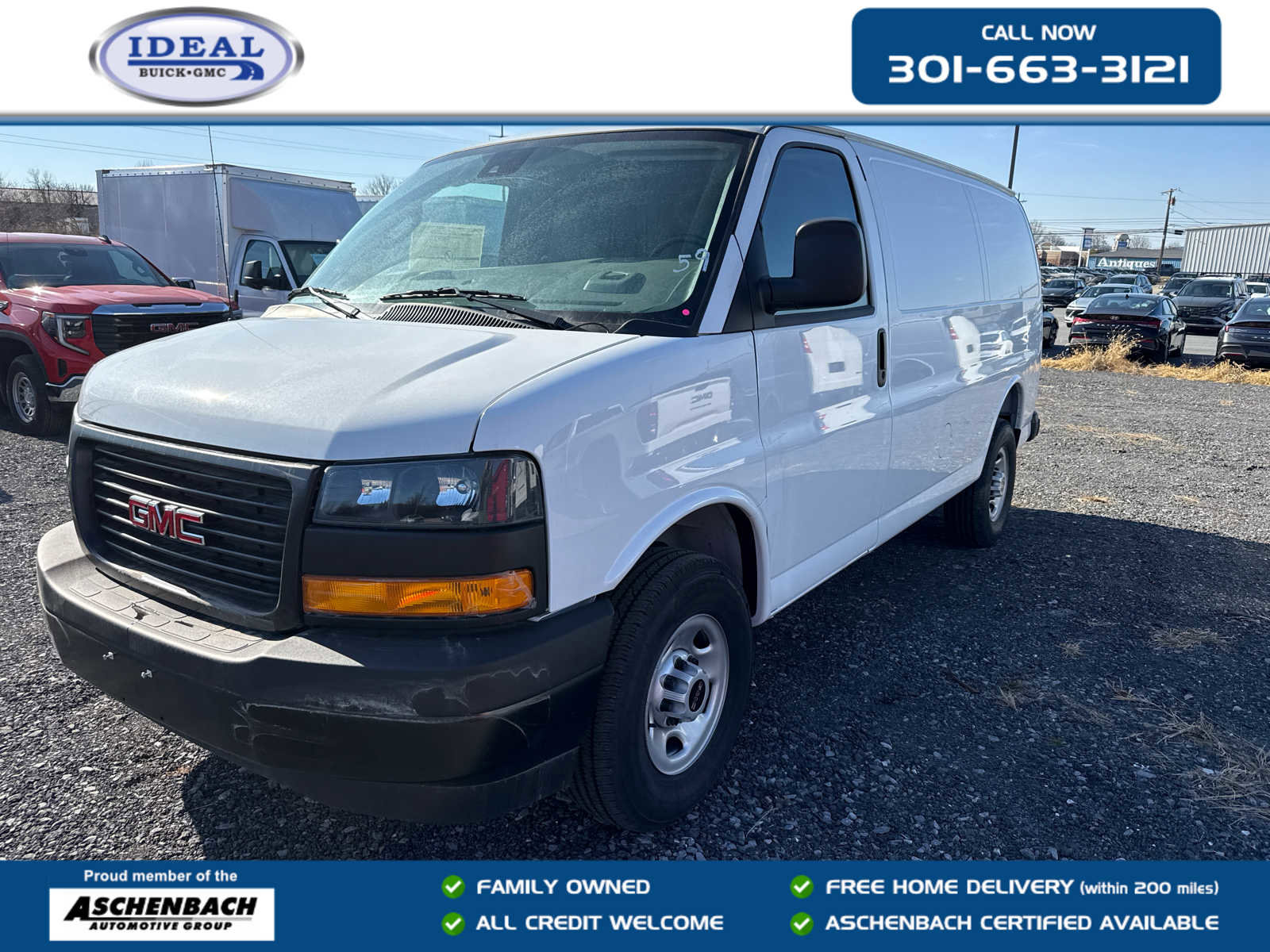 New 2025 GMC Savana 2500 w/ Driver Convenience Package