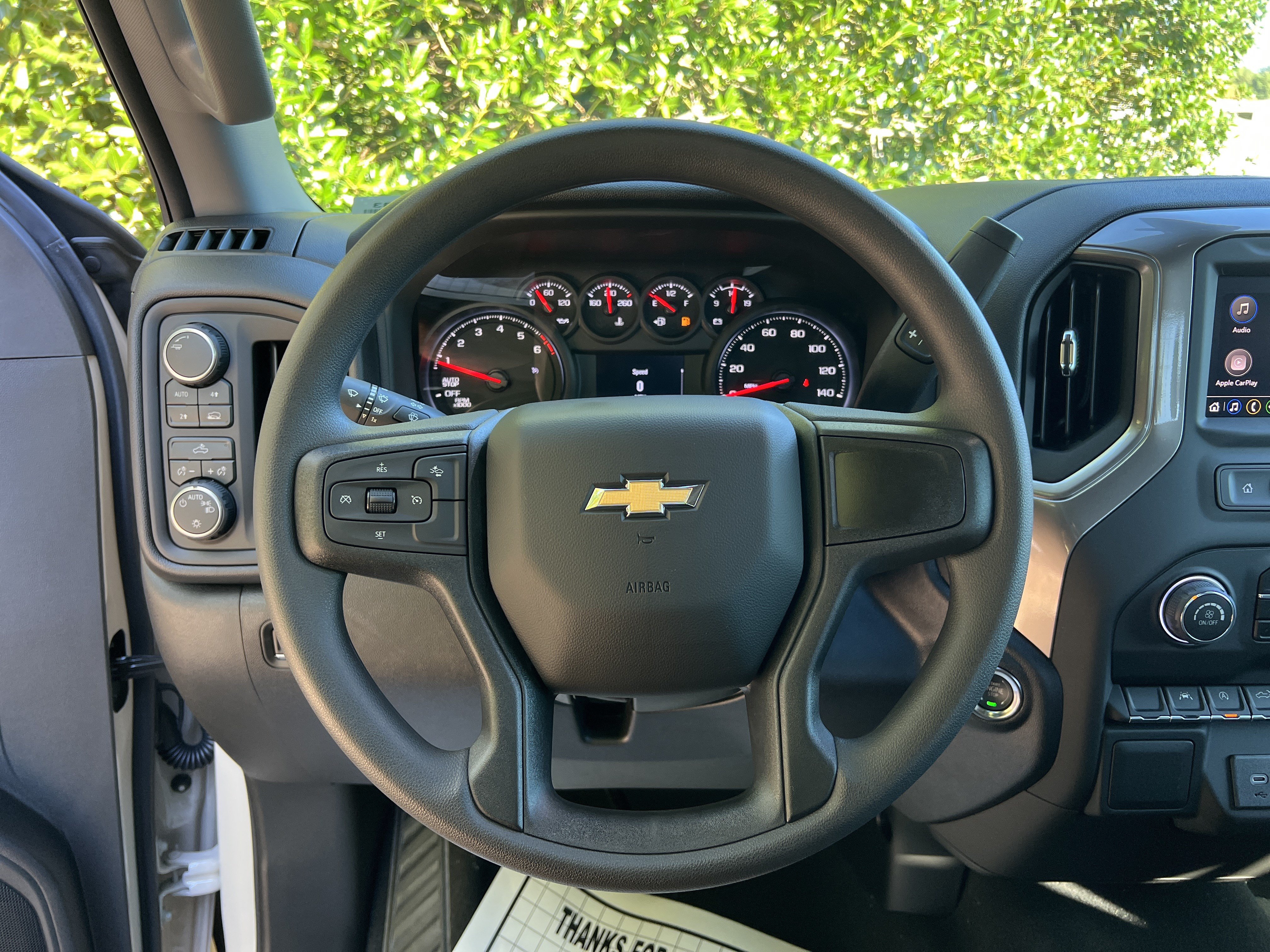 New 2026 Chevrolet Silverado 1500 Custom w/ Turbomax Blackout Package AWD/4WD image 19
