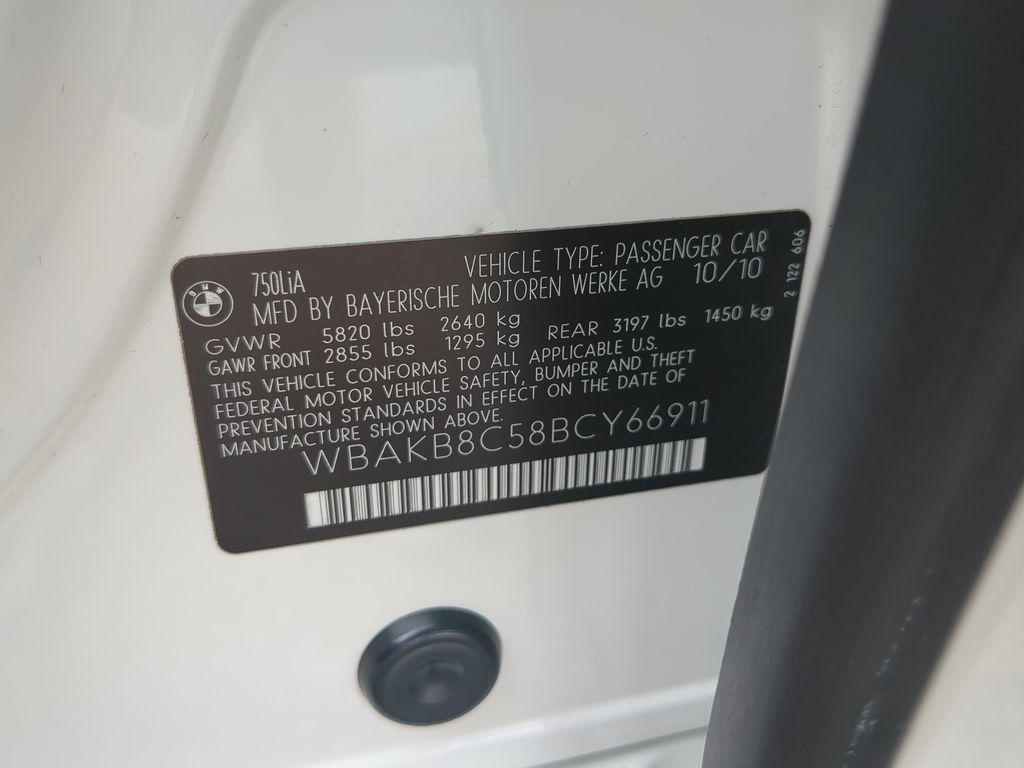Used 2011 BMW 750Li RWD image 28