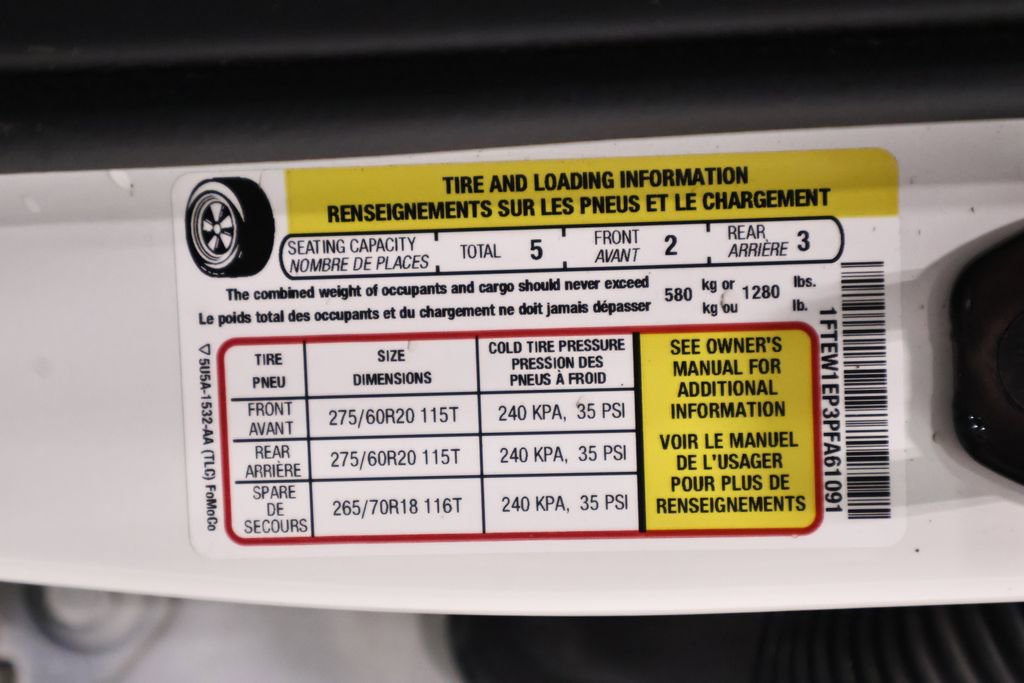 Certified 2023 Ford F150 Lariat w/ Equipment Group 502A High image 10